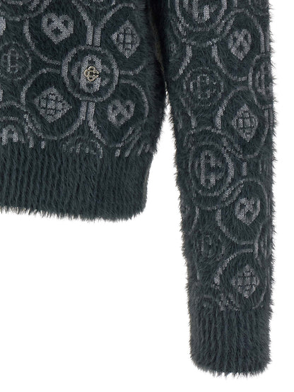 'Fluffy Monogram' sweater Sweater, cardigans
