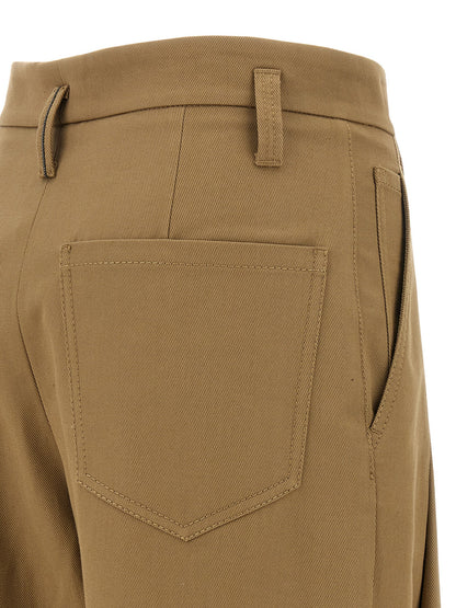Pleat pants Pants