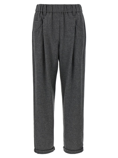 Wool and cashmere pants Pants