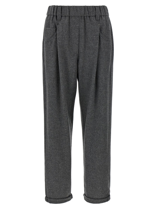 Wool and cashmere pants Pants