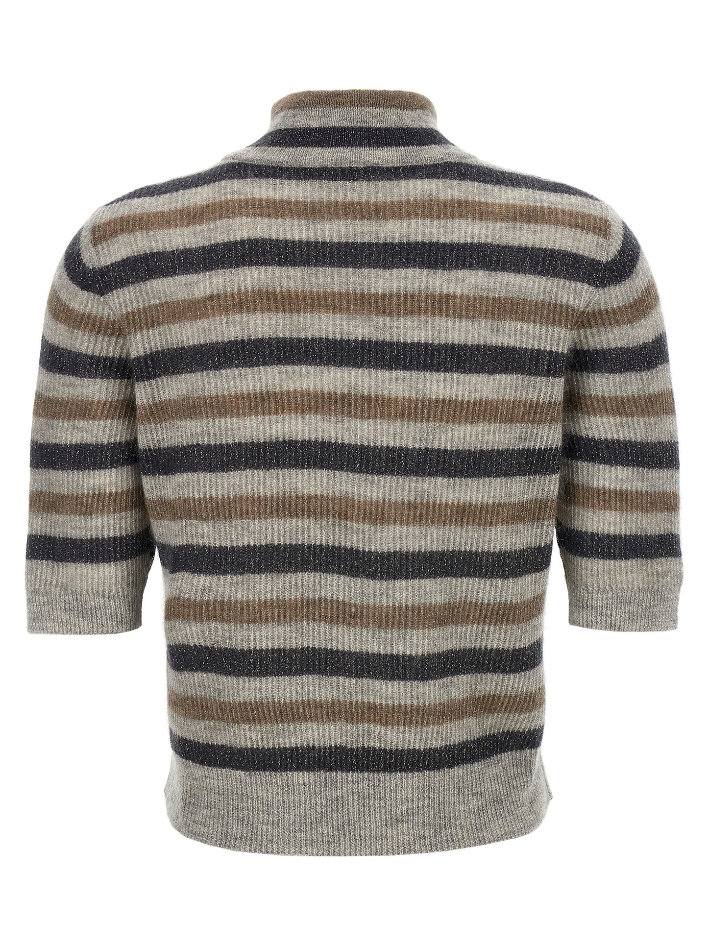Lurex wool cropped sweater Sweater, cardigans