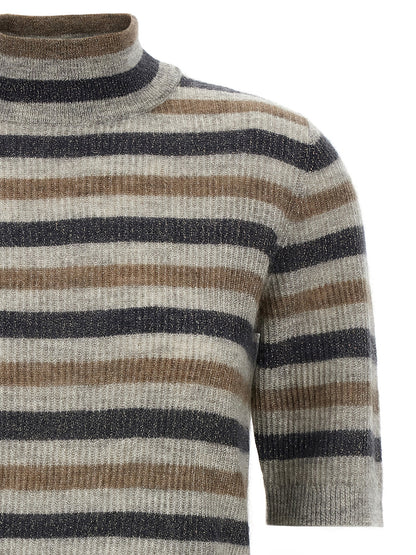 Lurex wool cropped sweater Sweater, cardigans