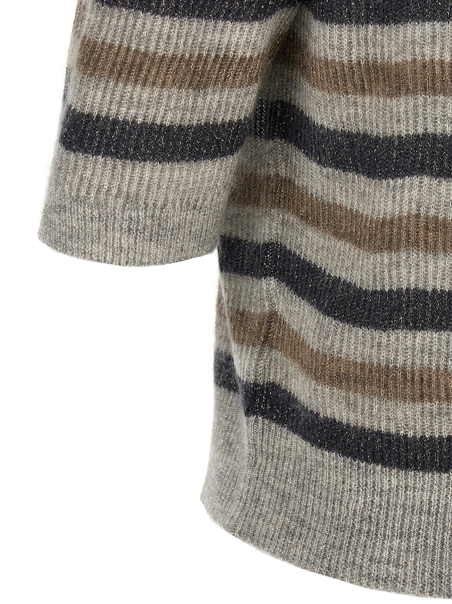 Lurex wool cropped sweater Sweater, cardigans
