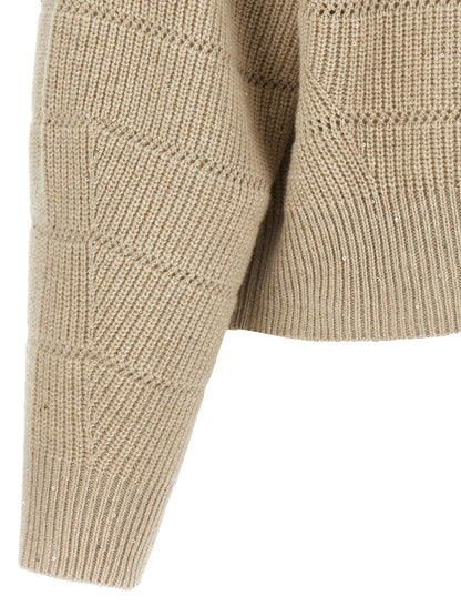 'Rustic Dazzling Net' cardigan Sweater, cardigans