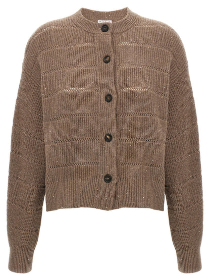 'Rustic Dazzling Net' cardigan Sweater, cardigans