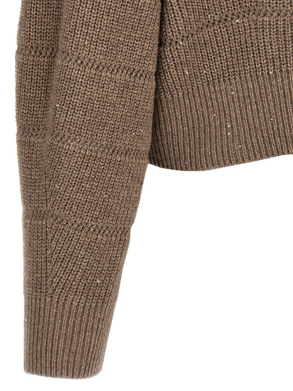 'Rustic Dazzling Net' cardigan Sweater, cardigans