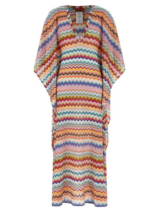Zigzag knit dress Dresses