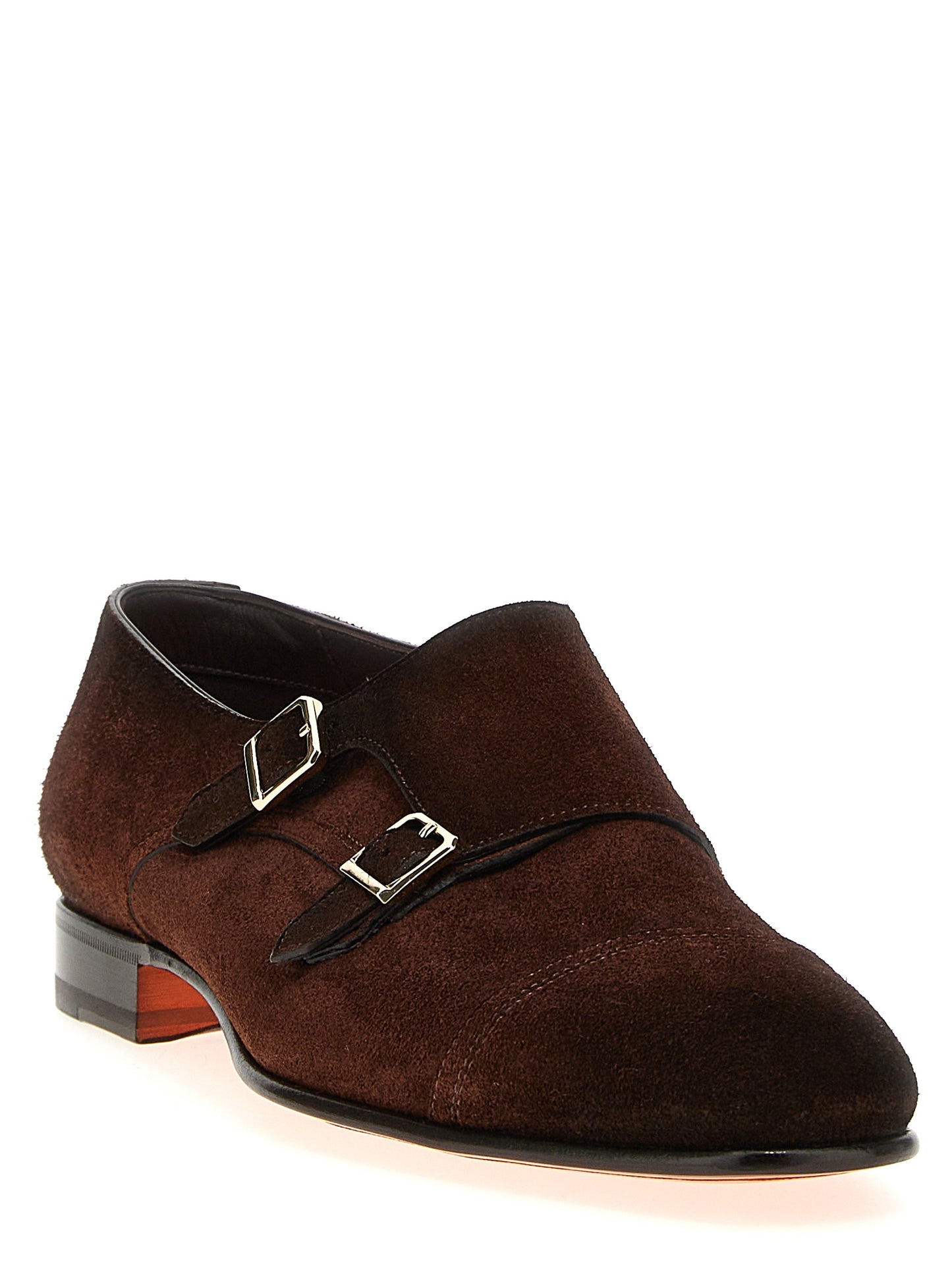 Double buckle 'Alex' Lace up shoes