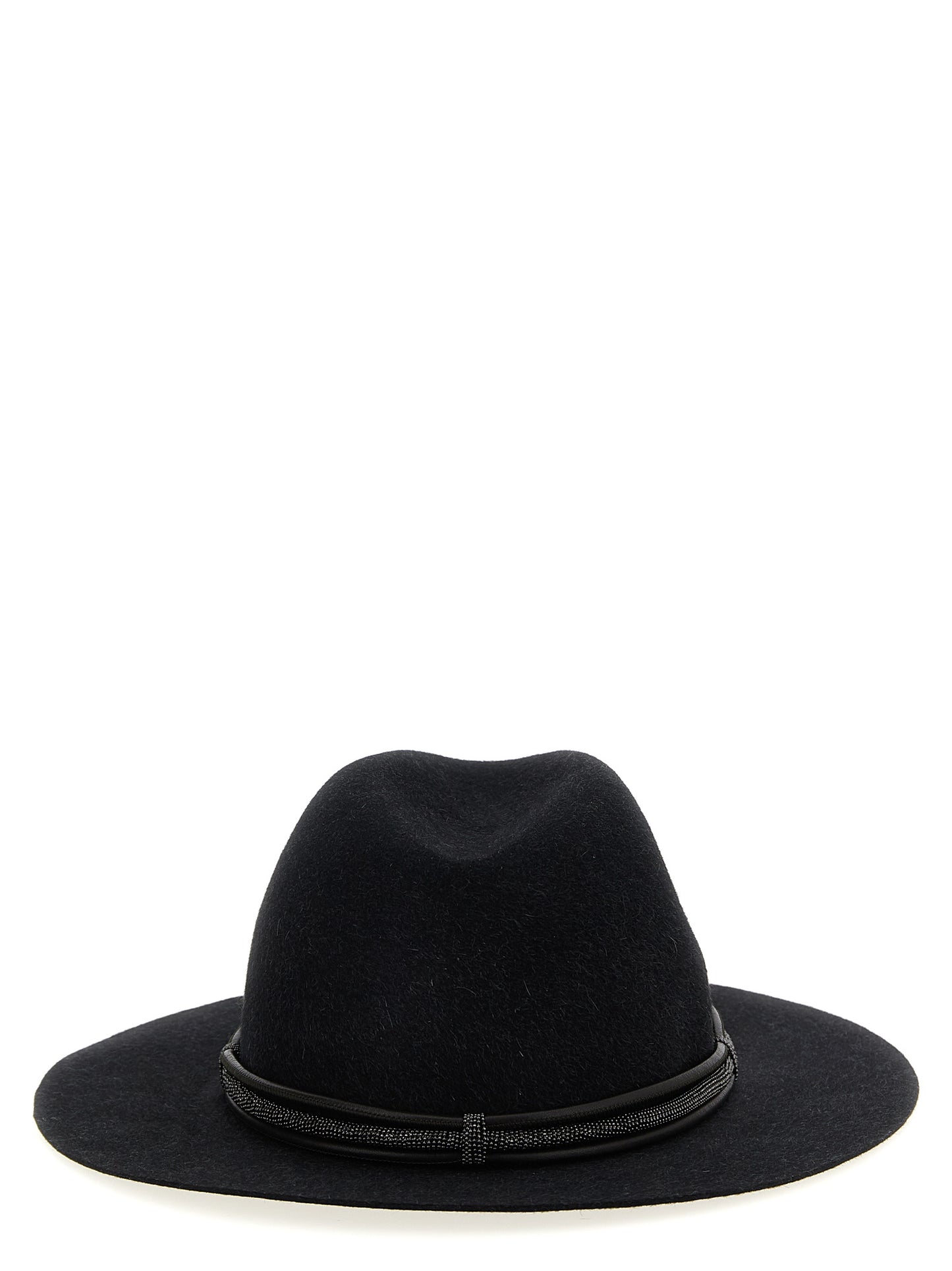 Jewel leather hat Hats