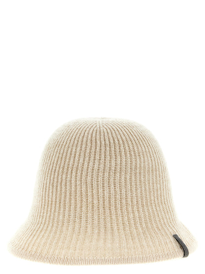 Sparkling cashmere beanie Hats
