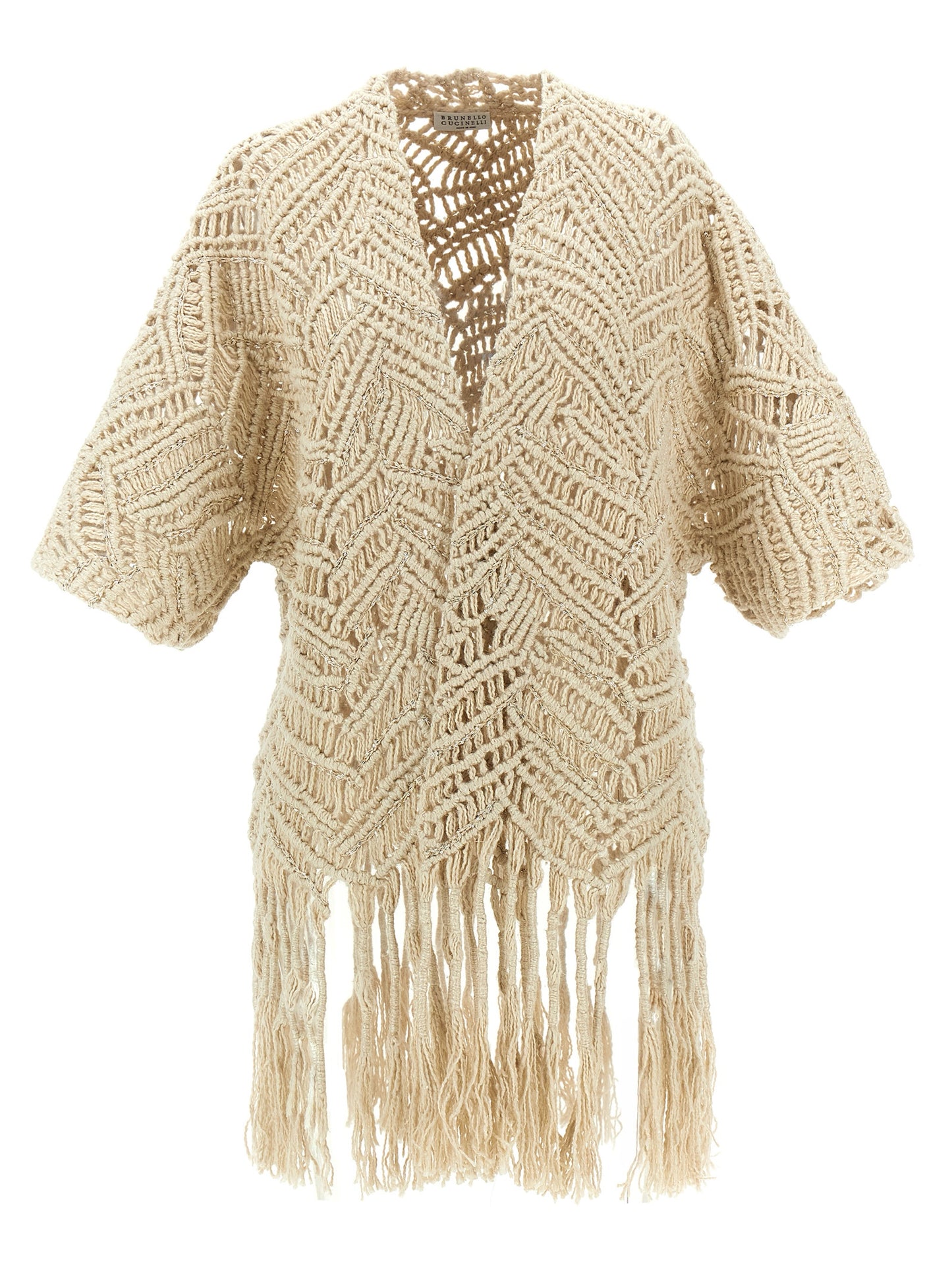 'OPERA Dazzling Macramé' cardigan Sweater, cardigans