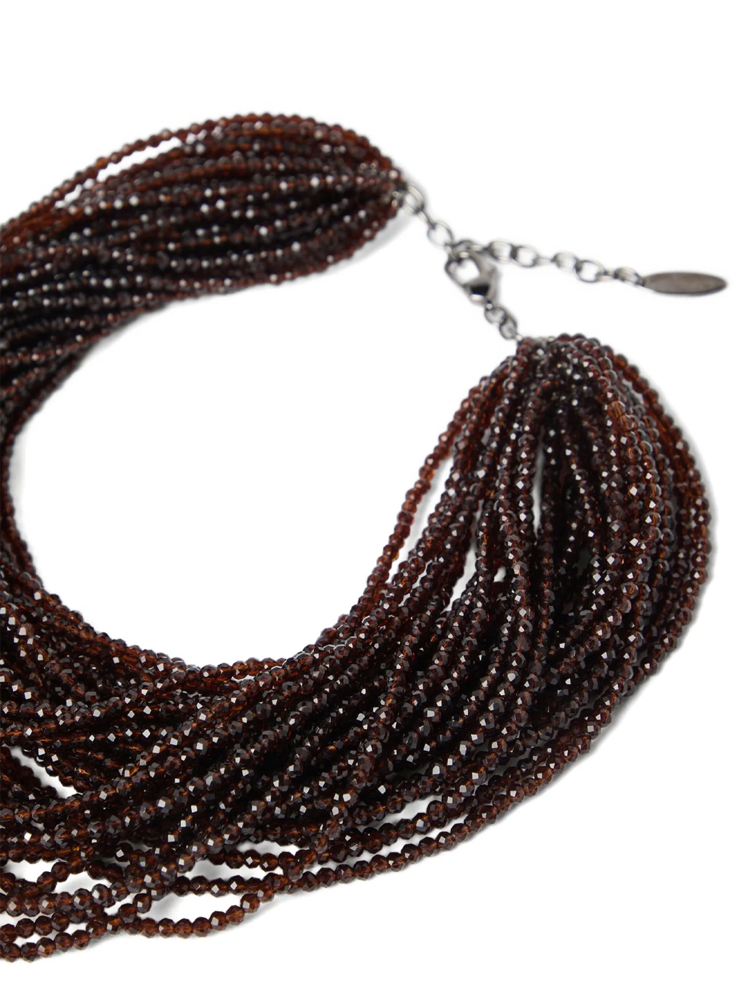 Glass and silver chocker Jewelry