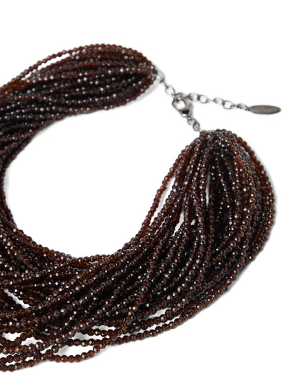 Glass and silver chocker Jewelry