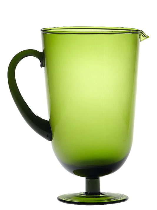 Blown glass jug Glasses and bottles