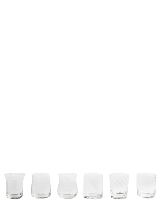 Set 6 Tumbler Glasses and bottles