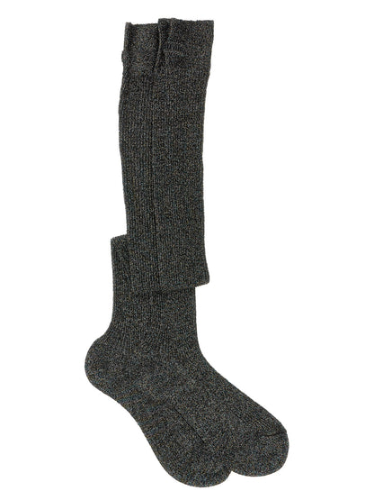 Lamé viscose socks Socks