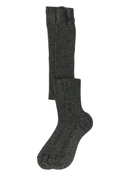 Lamé viscose socks Socks