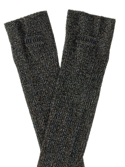 Lamé viscose socks Socks