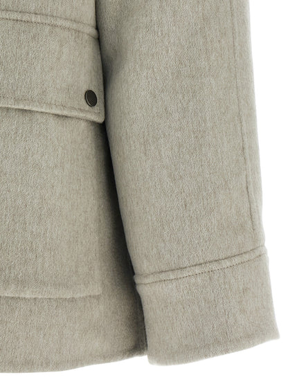 Sheepskin insert jacket Down jacket, Parka, Casual jackets