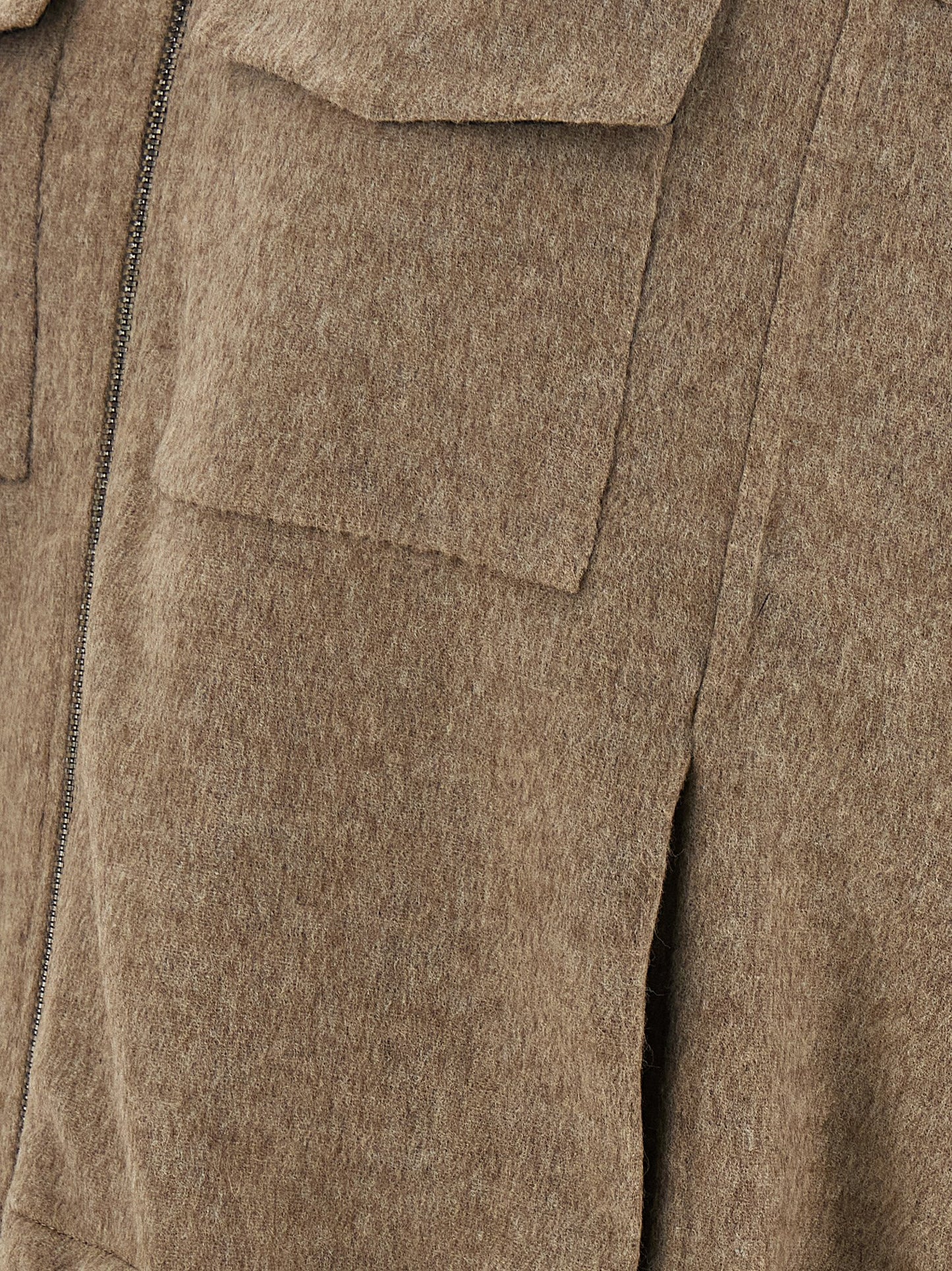 'Shiny Zipper Pull' vest Gilet