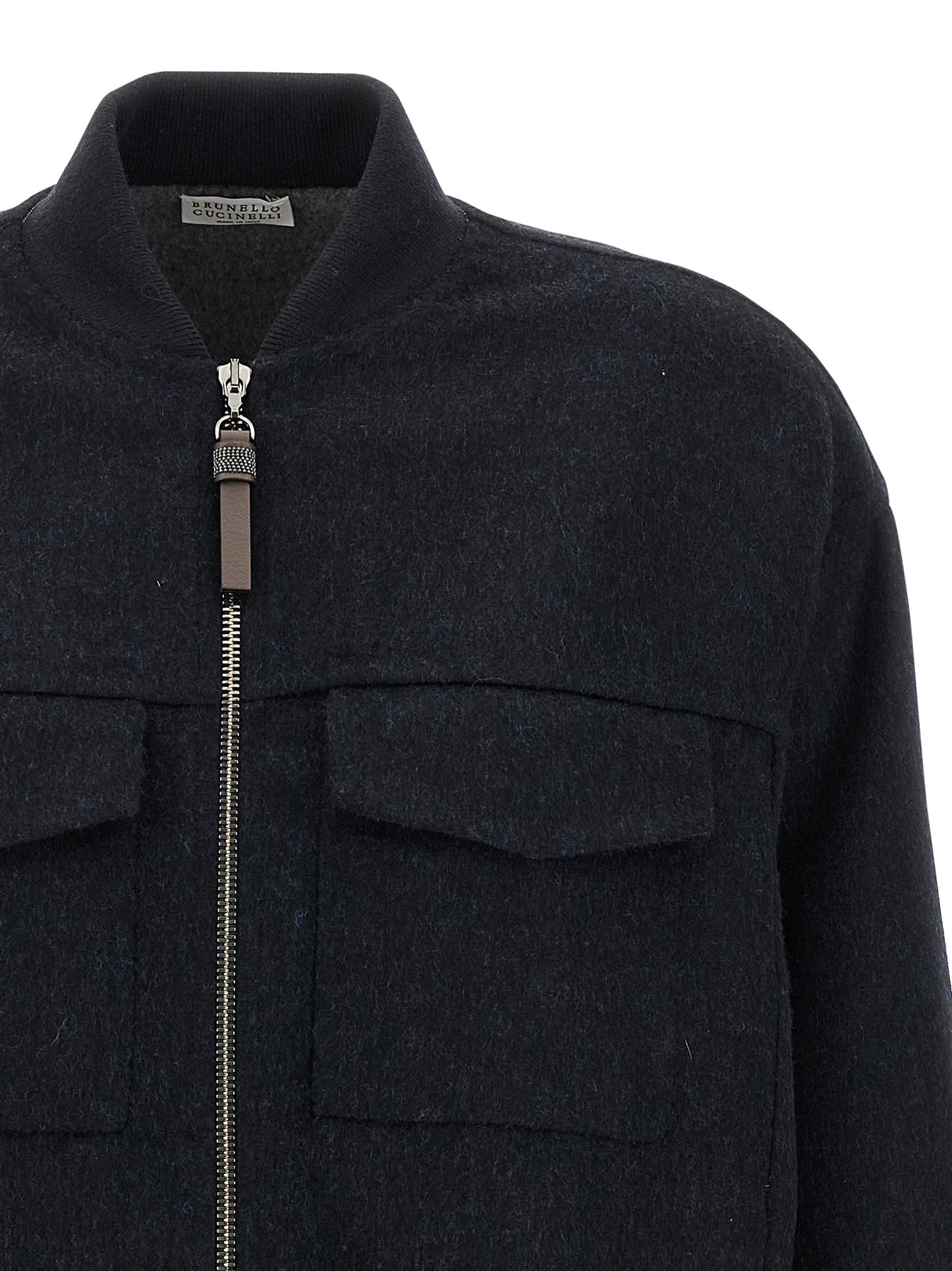 'Shiny Zipper Pull' bomber jacket Down jacket, Parka, Casual jackets