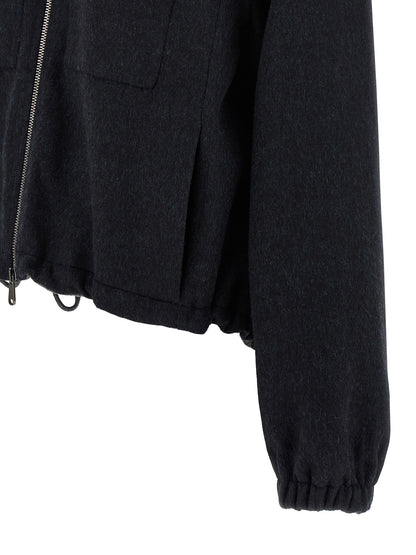 'Shiny Zipper Pull' bomber jacket Down jacket, Parka, Casual jackets