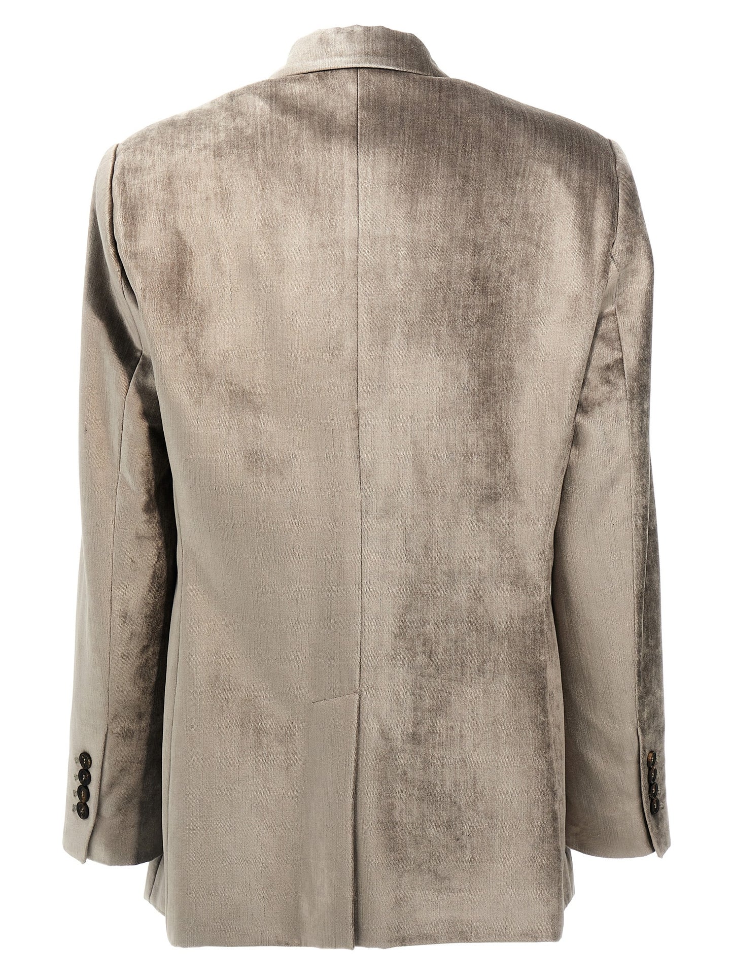 Single-breasted chenille blazer Blazer and Suits