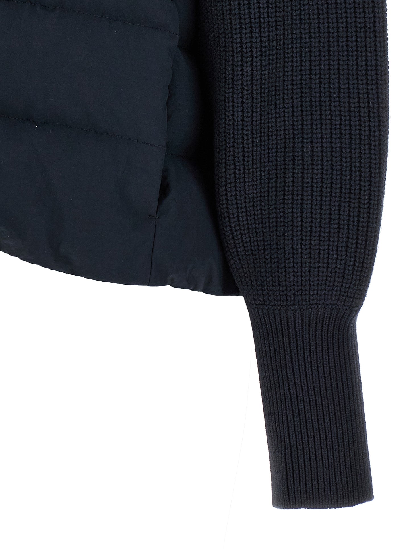 Two-material puffer jacket Casual jackets, parka