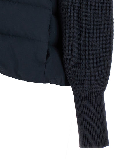 Two-material puffer jacket Casual jackets, parka