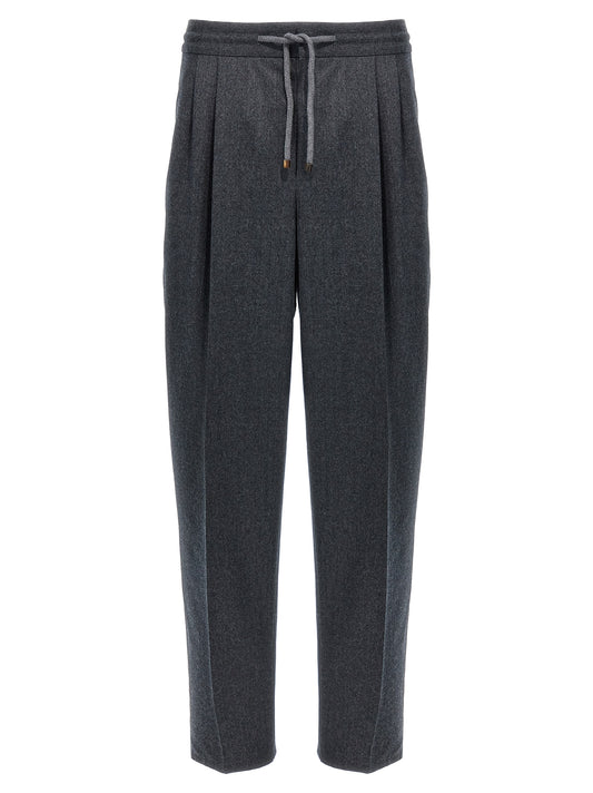 Front pleat pants Pants
