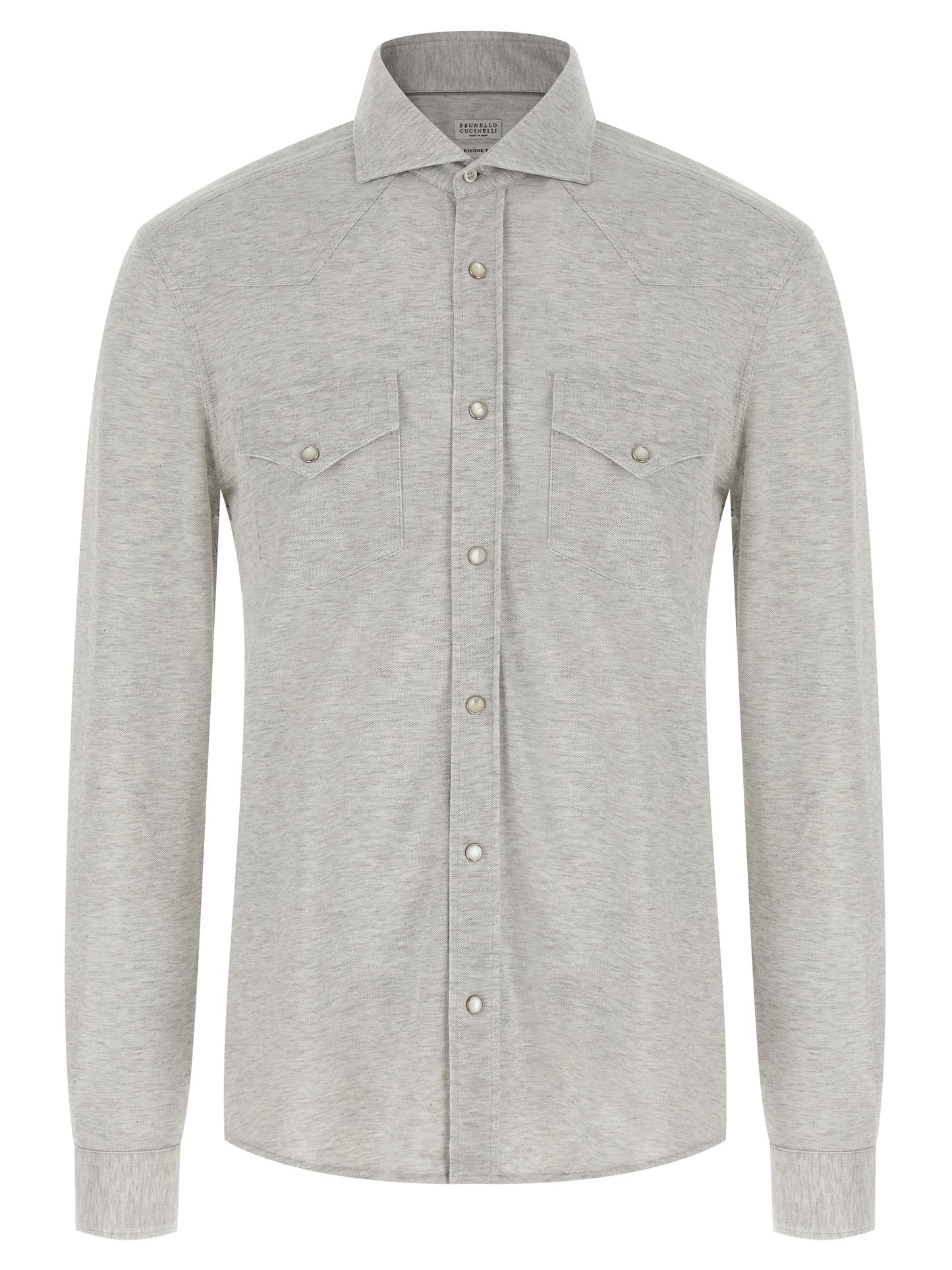 Piqué cotton shirt Shirt, blouse