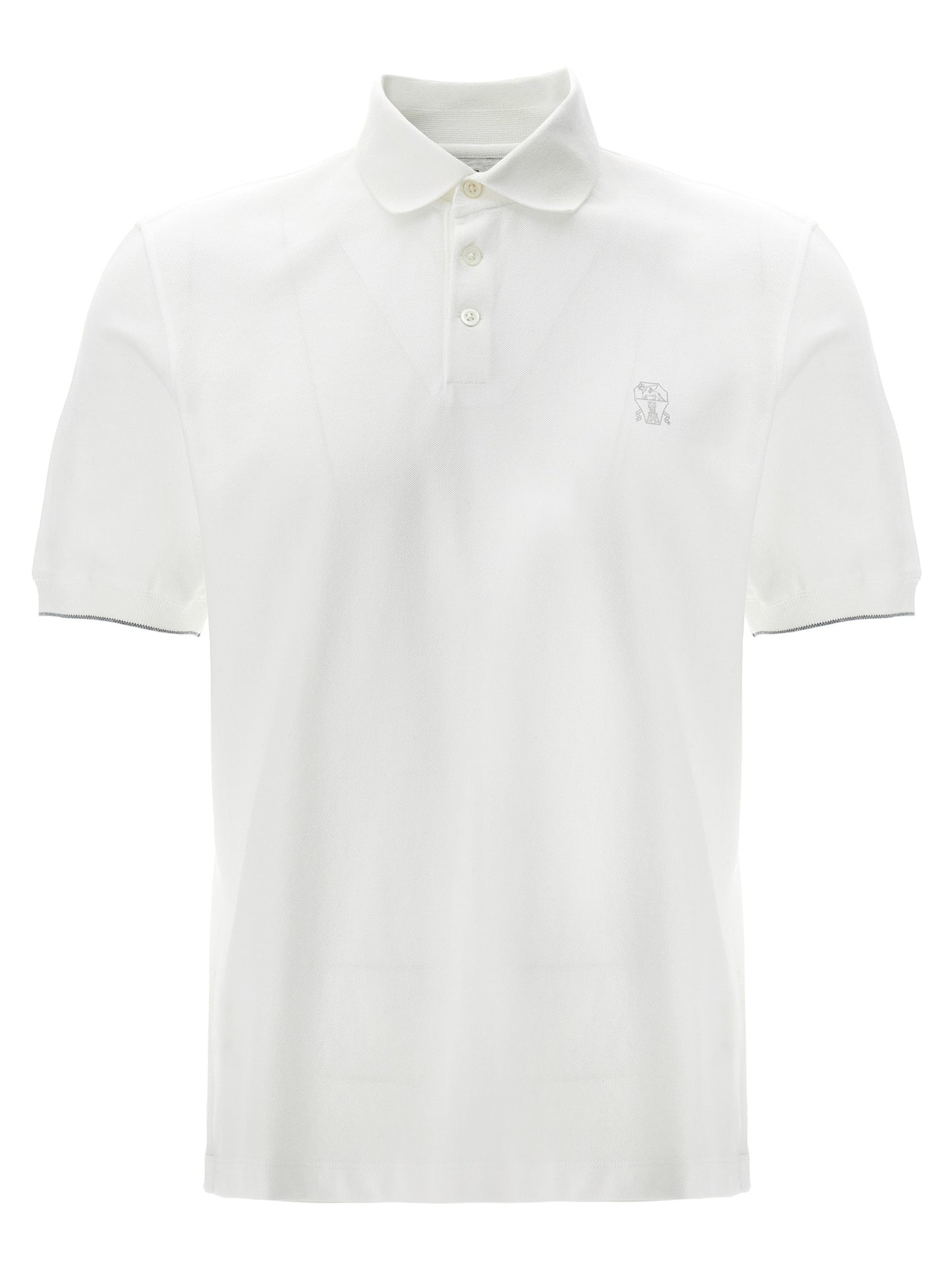 Logo piqué polo shirt Polo