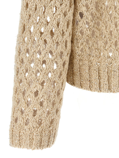 'Rustic Dazzling Net' sweater Sweater, cardigans