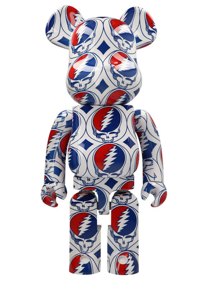 Be@rbrick Grateful Dead Steal Your Face 1000% Decorative accessories