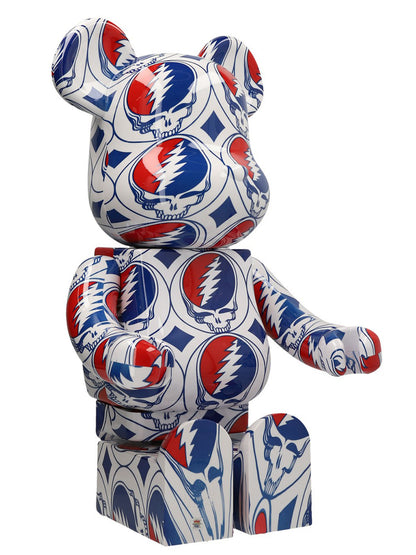 Be@rbrick Grateful Dead Steal Your Face 1000% Decorative accessories