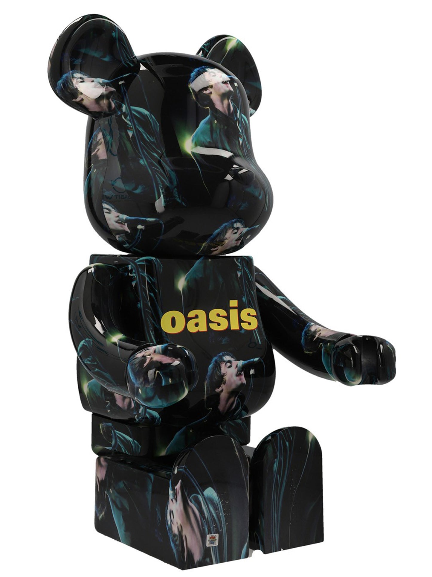 Be@rbrick Oasis Knebworthy 1996 Liam Galagher 1000% Decorative accessories