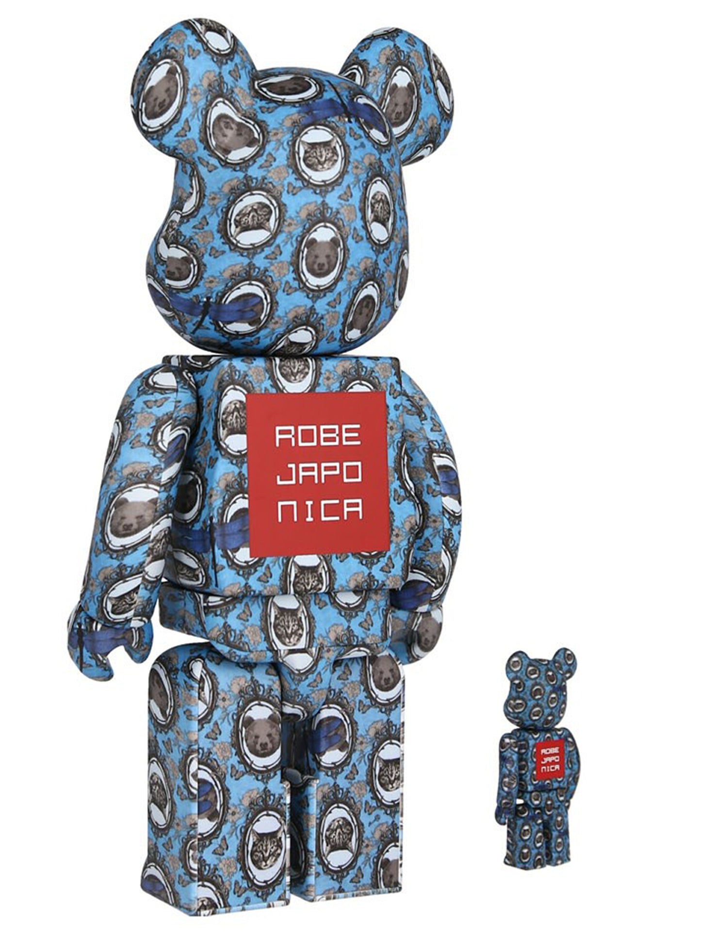 Be@rbrick Robe Japonica Mirror 100% & 400% Decorative accessories