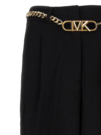 Chain belt pants Pants