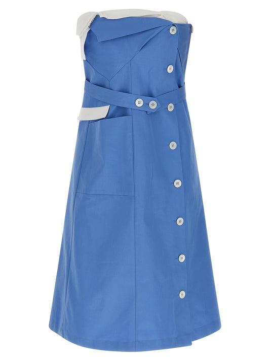 Deconstructed mini dress Dresses