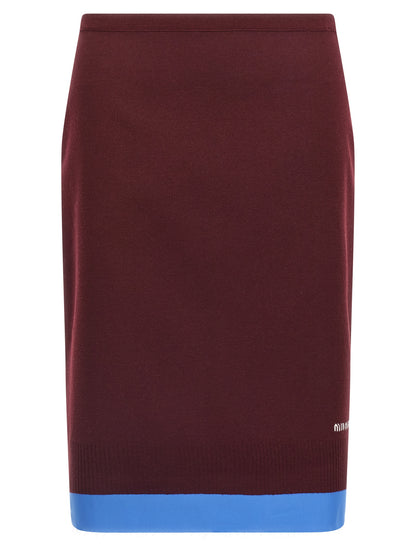 Double layer skirt Skirts