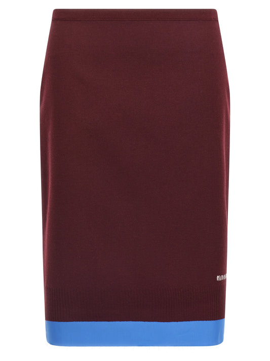Double layer skirt Skirts