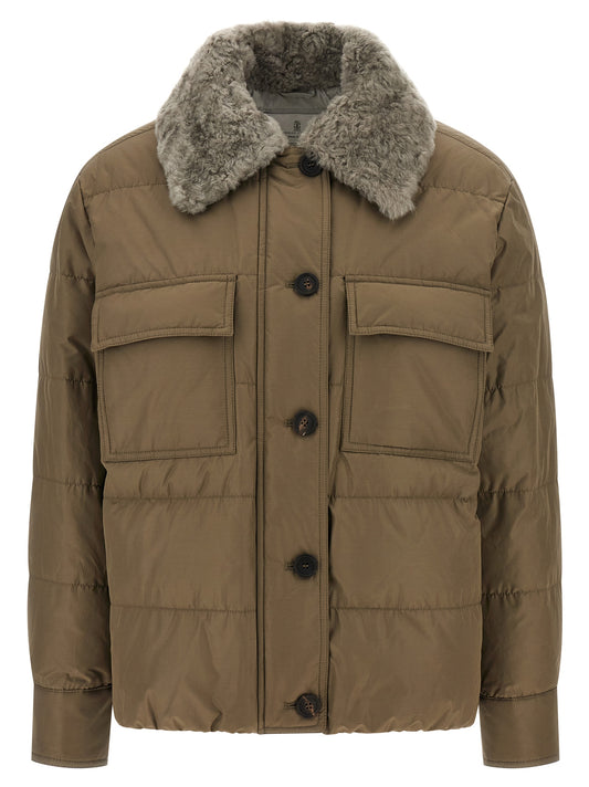 Monile sherling down jacket Down jacket, Parka, Casual jackets