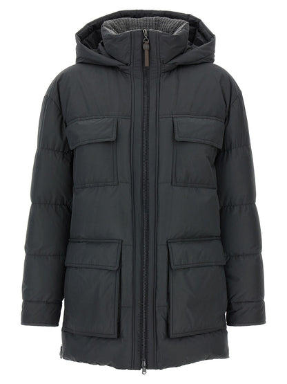 Knitted neck down jacket Down jacket, Parka, Casual jackets