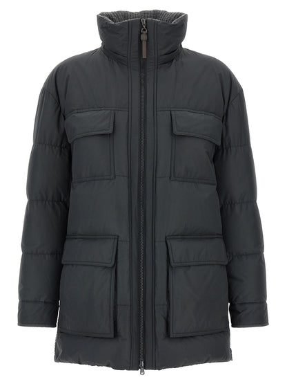 Knitted neck down jacket Down jacket, Parka, Casual jackets
