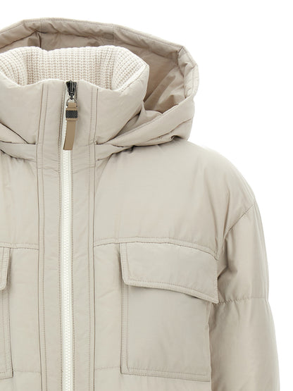 Knitted neck down jacket Down jacket, Parka, Casual jackets