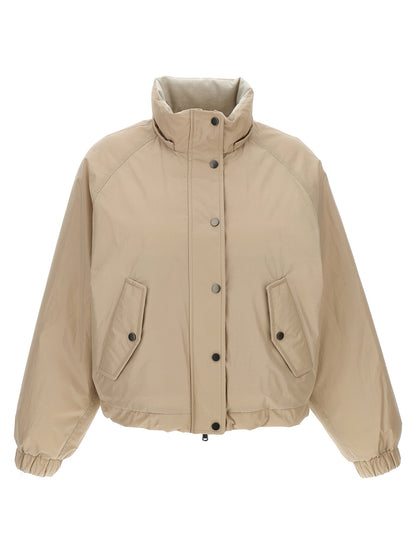 Cropped down jacket Casual jackets, parka