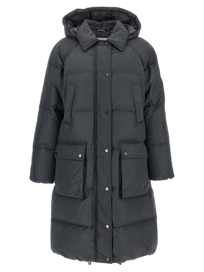 'Shiny Zipper Pull' down jacket Down jacket, Parka, Casual jackets