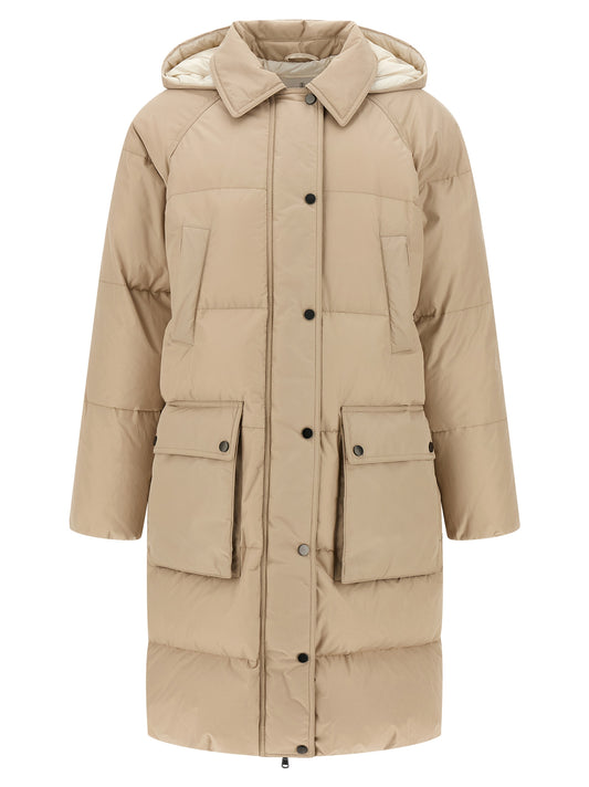 'Shiny Zipper Pull' down jacket Down jacket, Parka, Casual jackets