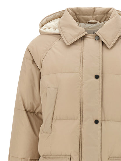 'Shiny Zipper Pull' down jacket Down jacket, Parka, Casual jackets