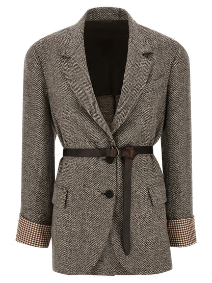 Belt blazer Blazer, suits